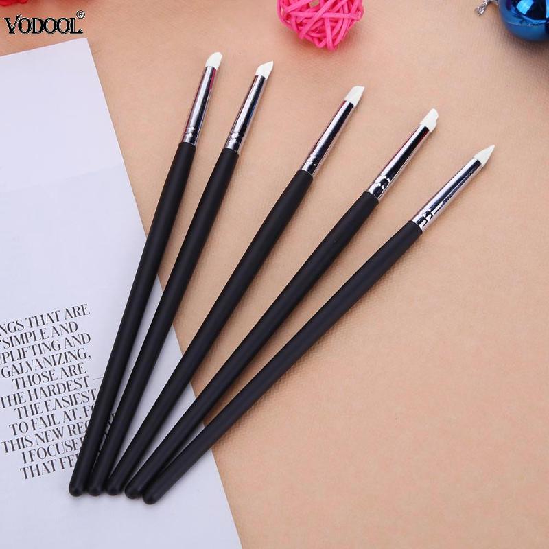 5 Pcs Polymer Clay Tools Carving Craft Brush Pottery Tools Clay Sculpture Nail Art Tools Pottery Ceramics Tool Color Shapers