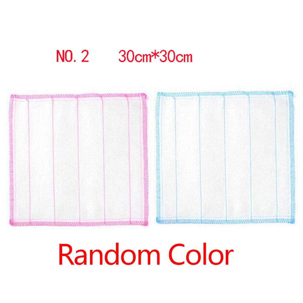 5 pièces cinq couches coton gaze absorbant plat chiffon cuisine plaque bol nettoyage serviette de lavage sans huile