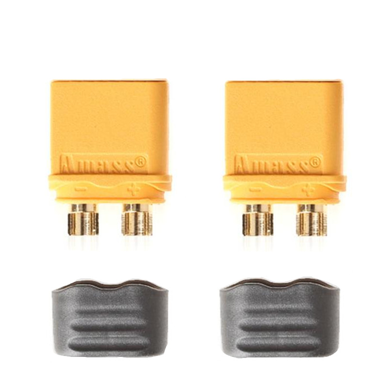 10 x Amass XT60 XT60H Plug Connector With Sheath Housing 5 Male 5 Female (5 Pair )20%off: Default Title