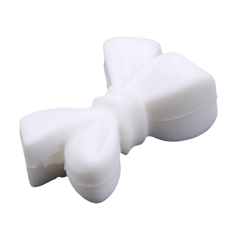 10Pcs/Set Bow Beads Teethers Baby DIY Teeth Beads Food-Grade Molar Beads Baby Chews Column Molars Toys