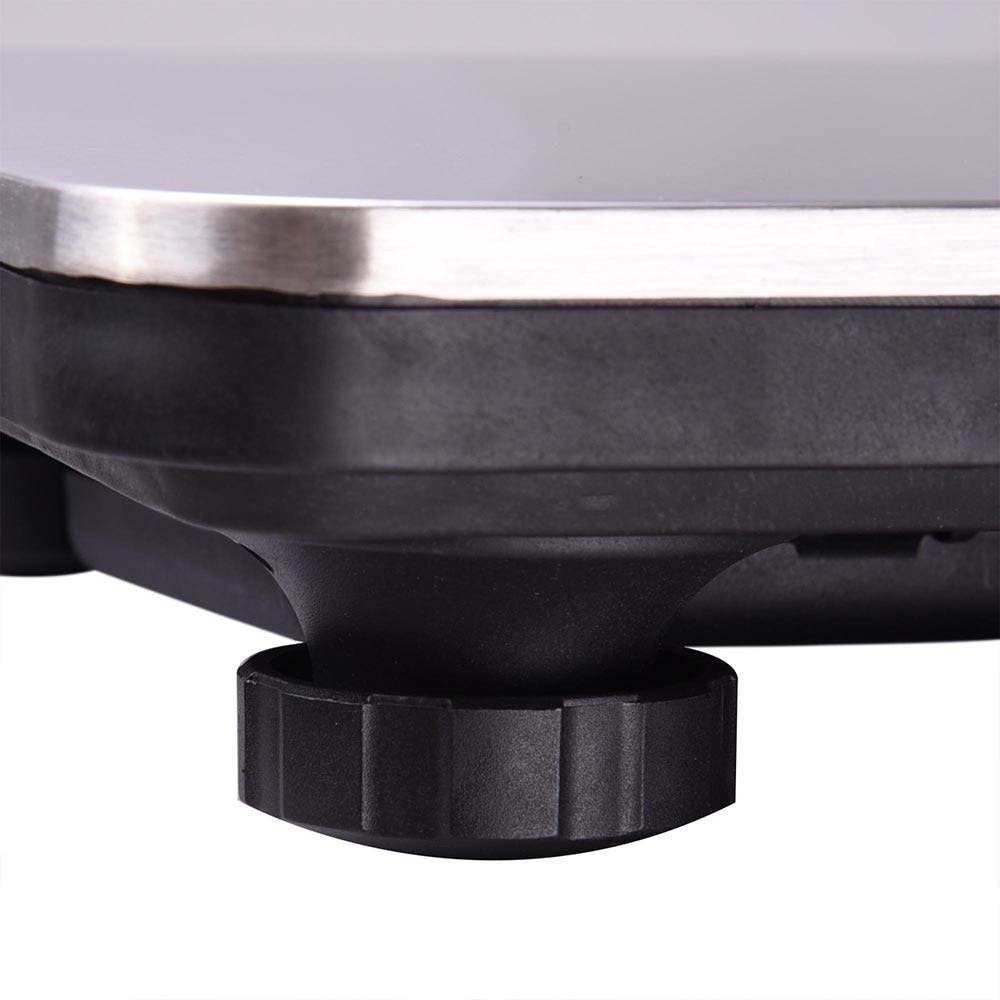 0.1-300kg 660lb Postal Scale Electronic Balance Weight Bench Commercial Digital Platform Scales LCD AC Power