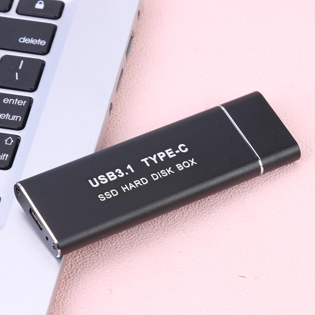 Harde Schijf Case Ssd USB3.1 Type C Naar M.2 Ngff Externe Harde Schijf Behuizing