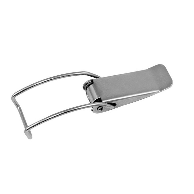 Spring Loaded Toggle Latch Hasp Rustproof Stainless Steel Box Cabinet Lock: larger