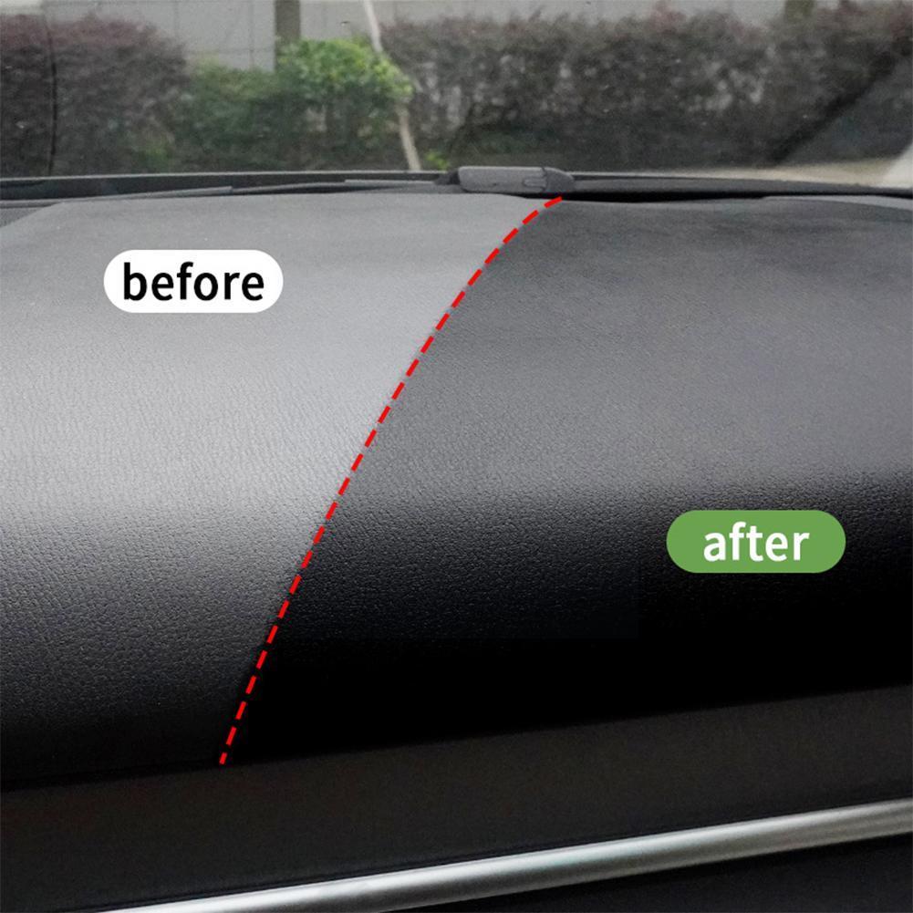 Restaurador de cuero y plástico, renovador de plástico para Interior de coche, piezas de repuesto para asiento, pulidor de cuero, limpiador restaurador de plástico, GKJ-AU S1V1