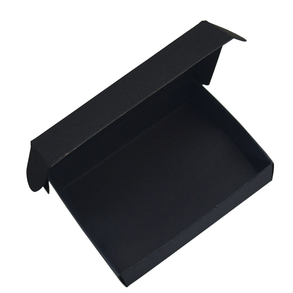 Cajas de cartón negro de 13x9,5x3cm para , caja de cartón para , tarjetas de cumpleaños y bodas