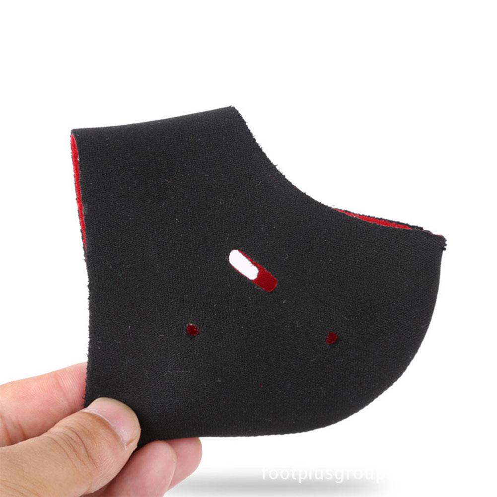 Mounchain 1 paire talon protecteur Anti-fissure couverture chaussettes cheville talon haute élasticité respirant protecteur