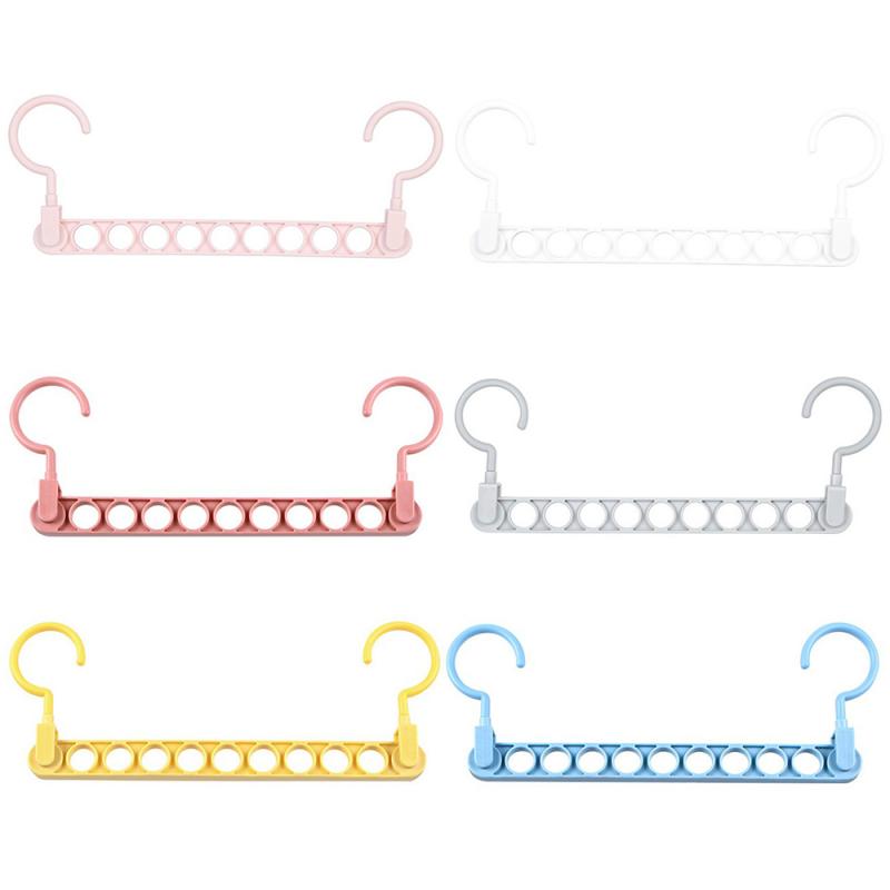 Cintre pour vêtements magique multifonction | Pratique, placard organiseur de chambre à coucher 3D permettant de gagner de l'espace, cintres magiques à 9 trous de cuisine