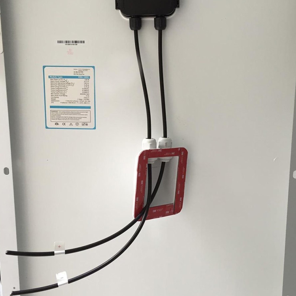 Caravan Camping Boats Panel Motorhomes Cable Gland Mount Single Hole Solar Panels Plate Caravans Roof Spoiler Motor Accessories