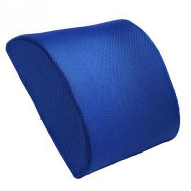 Memory Foam Lumbar Back Pillow Support Cushion Pillow Car Headrest Supplies Neck Auto Seat Safety Pillow