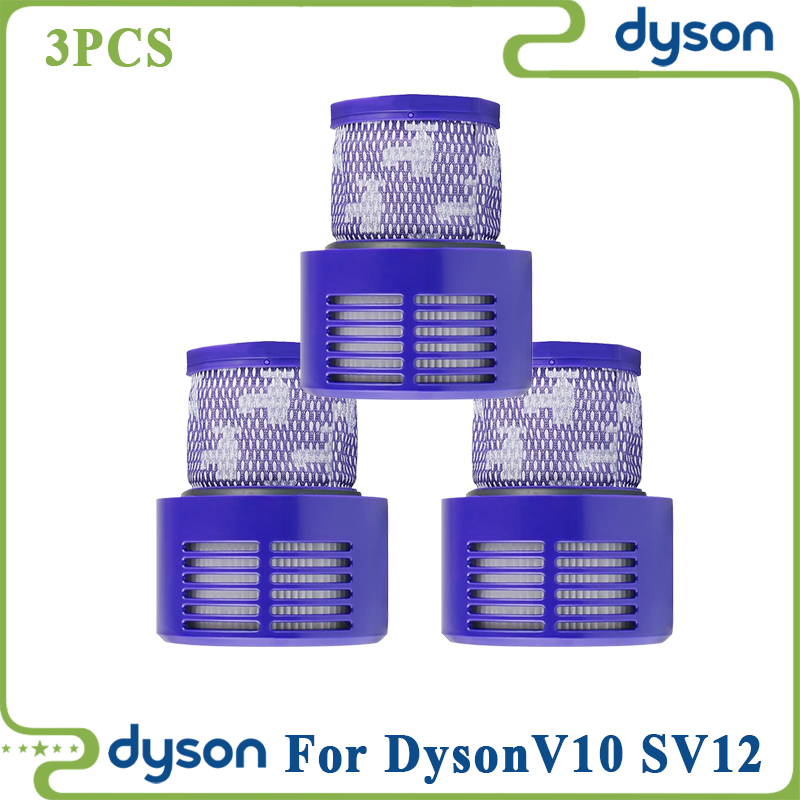 Pieza de repuesto para aspiradora Dyson V10 SV12 Cyclone Absolute Animal, limpieza Total, lavable, filtro Hepa, accesorio: Caqui oscuro