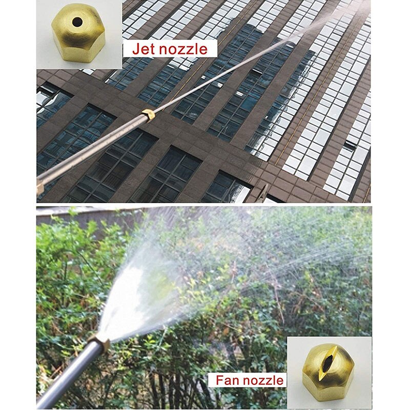 High-Pressure Washer 18 Inch Power Washer Wand for Car Washer Window Water Glass Cleaning Tool