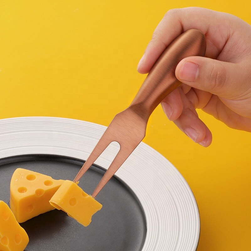 4pcs Cheese Tools Set Stainless Steel Cheese Knife Kitchen Accessories Cake Spatula Butter Cheese Slicer Cutter Shovel Fork Kit