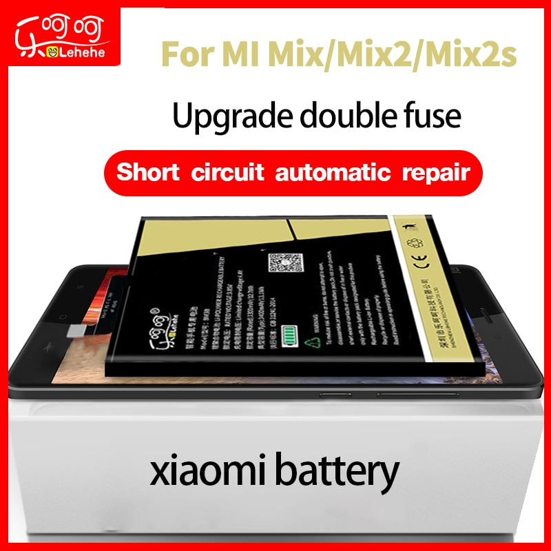 Lehehe BM3B BM4C Batterij Voor Xiaomi Mix Mix2 Mix2S Lithium Ion Polymeer Vervangende Batterij Met Gratis Removal Tool