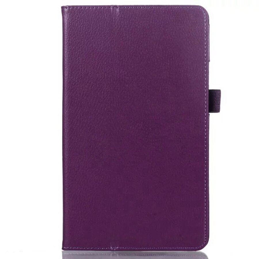 Ultra Slim PU Leather Case For Huawei MediaPad M5 lite 8 JDN2-W09/AL00 8.0 inch Stand Cover for huawei m5 lite 8 Case+film+pen: purple