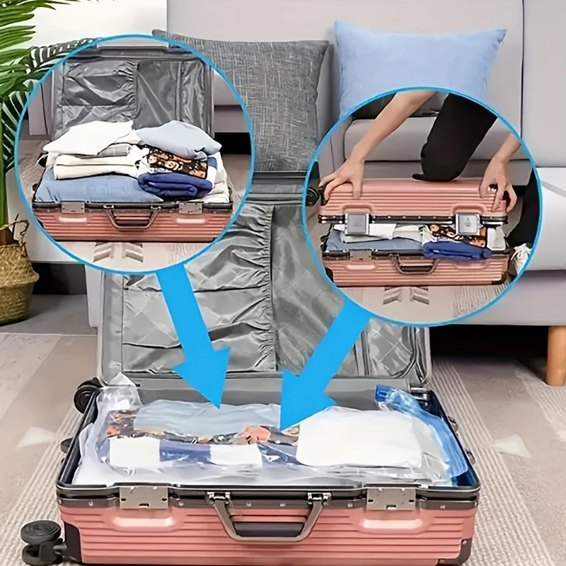 Bolsas Almacenaje Bolsas De Viaje Al Vacio Almacenamiento Bolsas