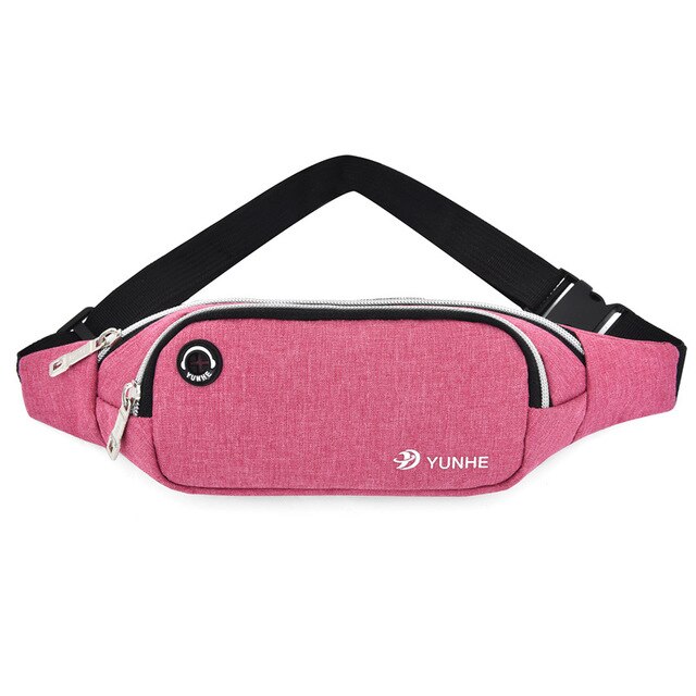 fanny Pack Männer Taille Tasche frauen Gürtel Tasche mit Kopfhörer See Hengreda Reise Hüfte miserabel Bauch Tasche Geldbörse für praktisch Schlüssel: Rosa