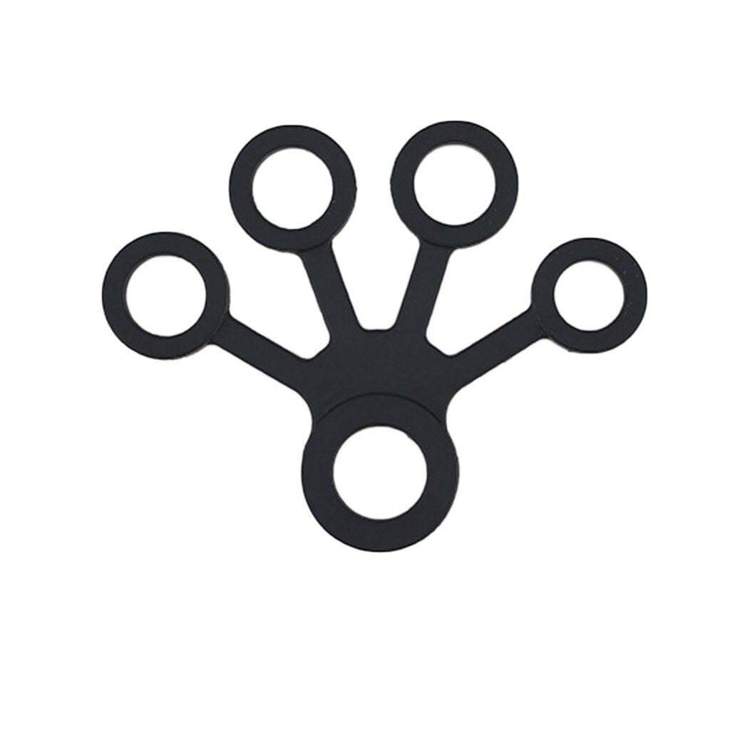 Silikonowy palec chwytak trenażer siłowy odporność zespół ściskacz nadgarstek nosze urządzenie robić treningu palców ćwiczenia golf gitara dla dzieci