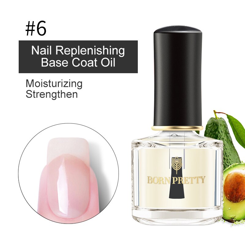 Geboren Pretty Nagellak Peel Off Nagellak Nail Kleur Voor Nail Art Manicuring 6Ml Matte Effect Nodig matte Jas: Base Coat