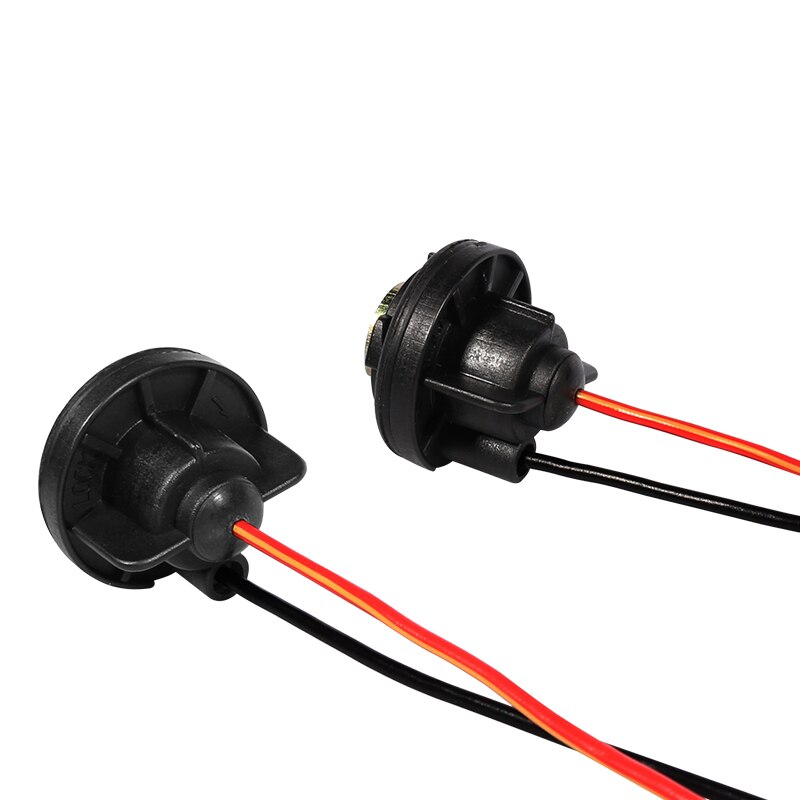 Yccpauto 2 st 1156 ba15s p21w uttag hållare tråd bil blinkers backljus backlampa bas ansluta ledningsnät