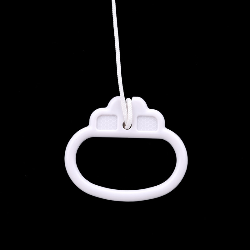 Pull Ring Muziekdoos Whiteplastic Pull String Clockwork Cord Muziekdoos Baby Kids Bed Bel Rammelaar Speelgoed Voor Verjaardagscadeaus