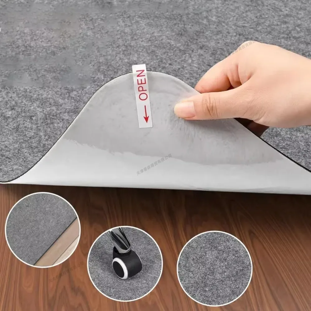 90x140 cm/35.43 "x55.12" Antislip Bureaustoel Mat Kantoor Computer Gaming Stoel matten Draaistoel Tapijt voor Vloerbeschermer Tapijten