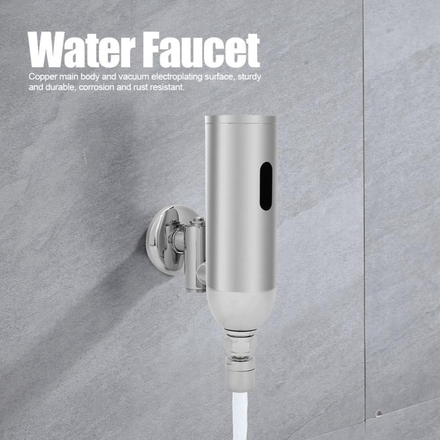 Bathroom Automatic Infrared Sensor Sink Faucet Smart Touchless Basin Water Tap G1/2in Water Saving Cold and Water Mixer Tap