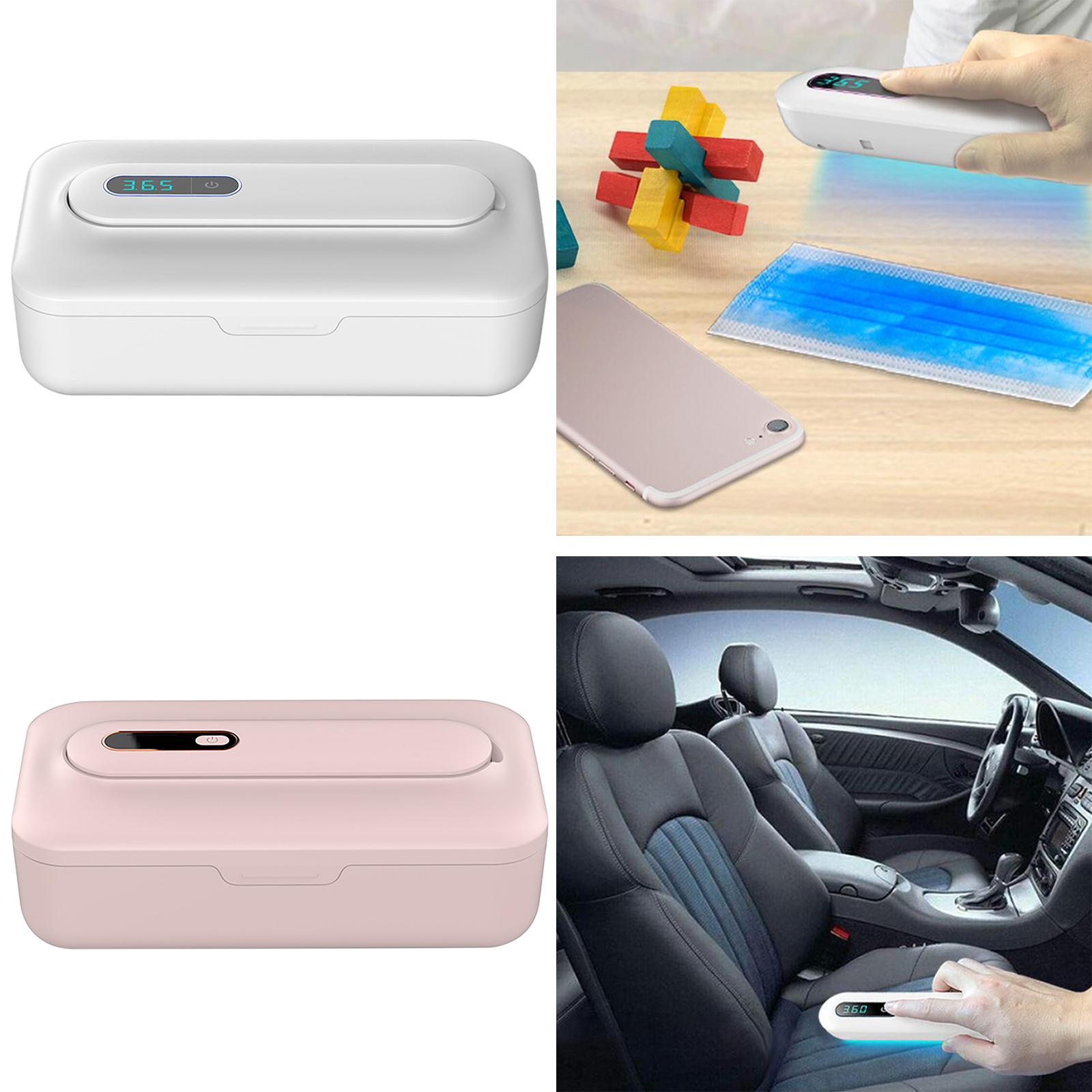Detachable UV Light Sanitizer Box UV Lamp Disinfection for Glasses Bra