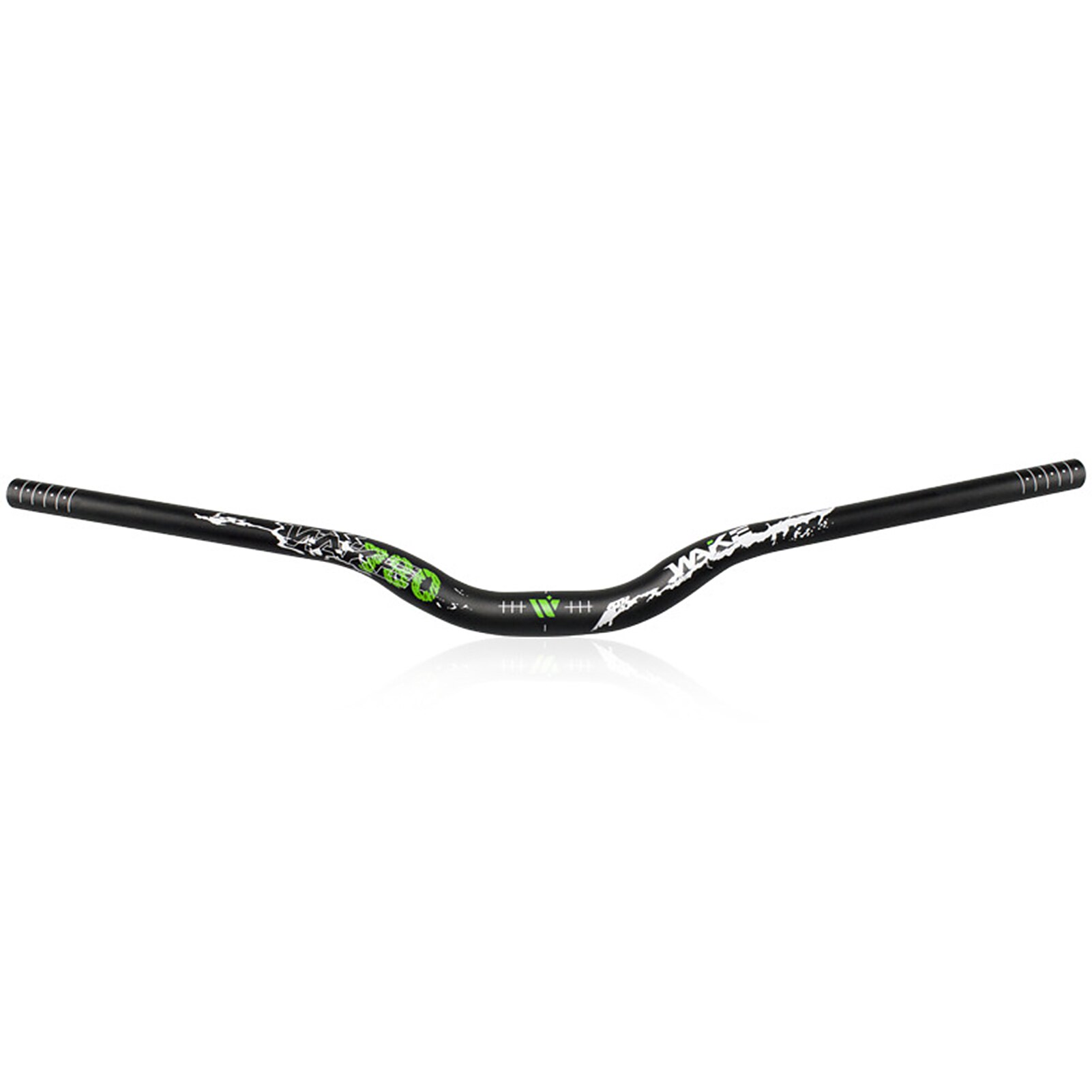Tragen-Besteändig Fahrrad Lenker 780x31,8mm Mountainbike Lenker Ultra Lange Griff Bar Aluminium Legierung Steigleitung für fahrrad: Grün