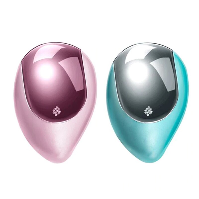 1 stücke Magie Tragbare Elektrische ionisch Haarbürsten Elektrische Massage Kämme Mini Ionen Vibration Haar Pinsel Kopf Massagegerät Haar Salon
