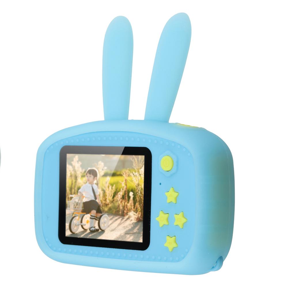 1080P Tragbare freundlicher Kamera Mini Digital Karikatur Nette USB Aufladbare Camcorder Video Recorder für freundlicher freundlicher Baby: Blau