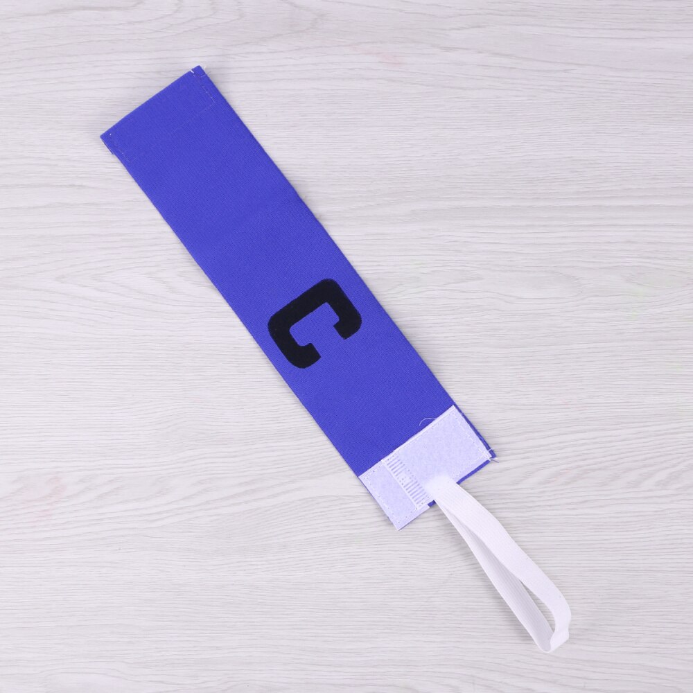 Football Soccer Captain Armband Adjustable Soccer Rugby Basketball Player Bands (Black)