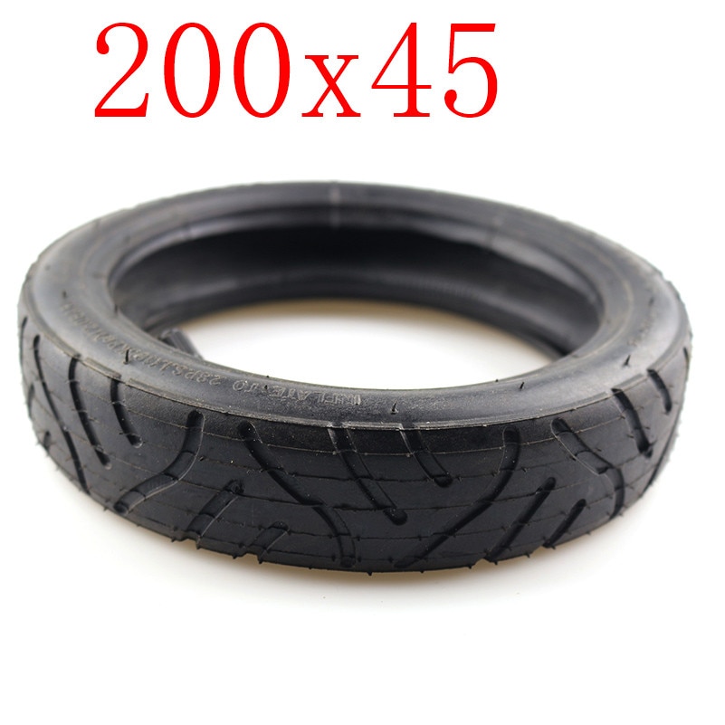 8- tommer 200 x 45 dekk indre slange 200*45 dekk passer elektrisk scooter barberhøvel scooter e-scooter sammenleggbar barberhøvel e-scooter