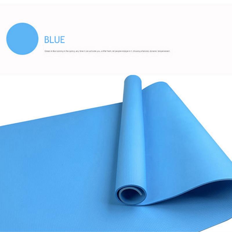 Alfombra para gimnasio y Yoga, alfombra gruesa de 10MM para Fitness, Pilates, entrenamiento, gimnasia para principiantes