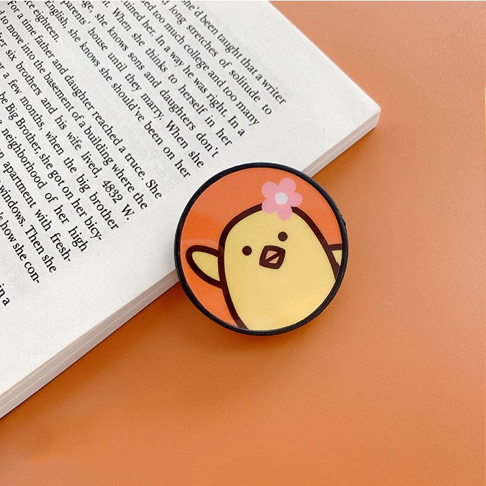 Engraçado dos desenhos animados dobrável suporte para o telefone móvel titular para huawei para iphone xs 7 plus caso do telefone bonito universal aperto kichstand: 011