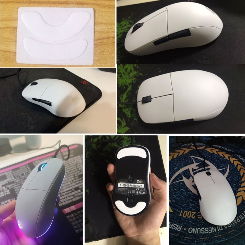 1 Pack Esports Tiger Gaming ICE Version Mouse Skates Mouse Feet for Endgame Gear XM1 RGB Mouse White Glides Curve Edge M06 21