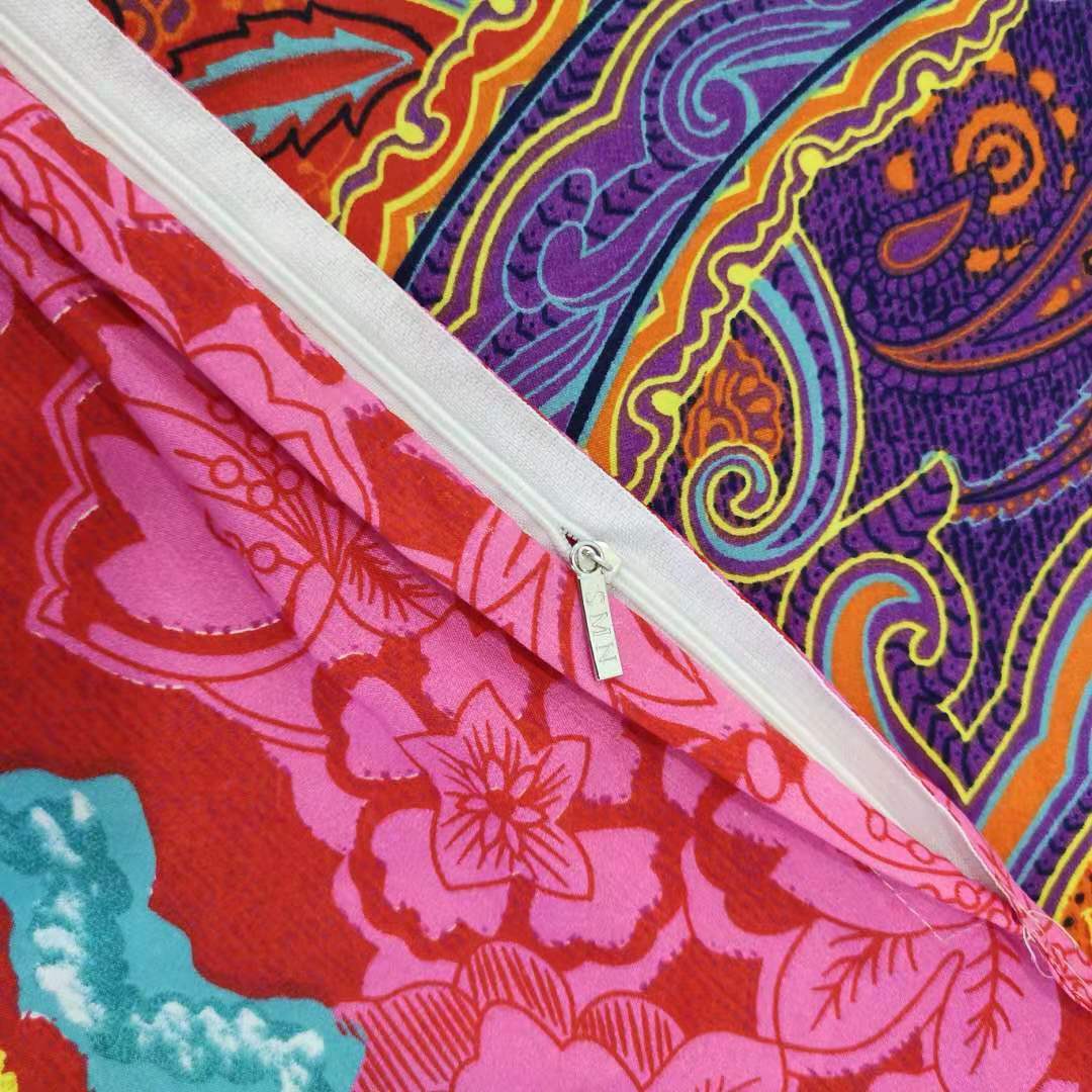 Bohemian Style 100% Polyester Dekbedovertrek Sets 1 Dekbedovertrek 1/2 Kussenslopen Us/Eu/Au Grootte
