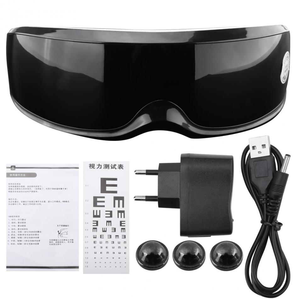 Gezondheid Elektrische Trillingen Oog Massager Touch Display Ogen Care Apparaat Rimpel Vermoeidheid Verlichten Magneet Therapie Eye Care Massager