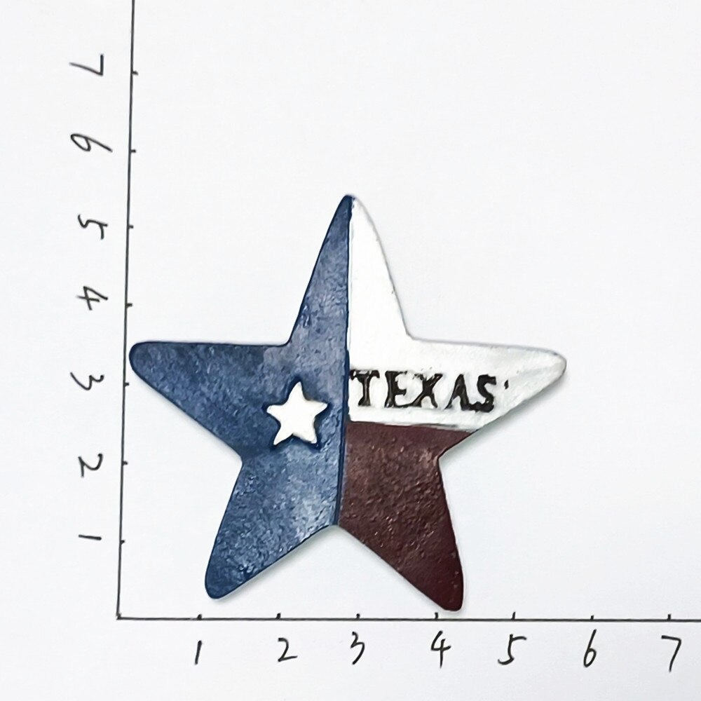 USA Texas Highway 66 Tourist Souvenir Fridge Magnets Decoration Articles Handicraft Magnetic Refrigerator Stickers Collection: aUS21090034