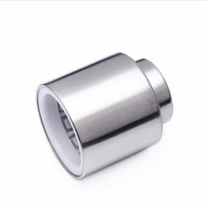 1 Pc Stainless Steel Vacuum Wine Bottle Stopper Sealed Storage Plug Liquor Flow Stopper Pour Cap