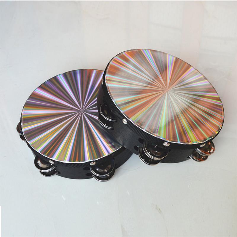 Zespół tamburyn Orff dwurzędowy 8 cali tańcząca śpiewająca akompaniament jakości prezent instrument muzyczny