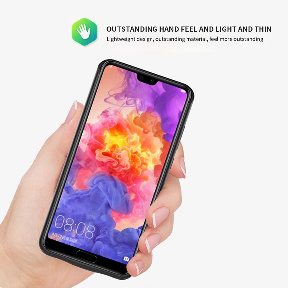 PINZHENG-funda para cargador de batería de 6800mAh, funda de carga para Huawei P20 P20 Lite, Huawei P20 Pro, fundas para cargador de Banco de energía de 8200mAh