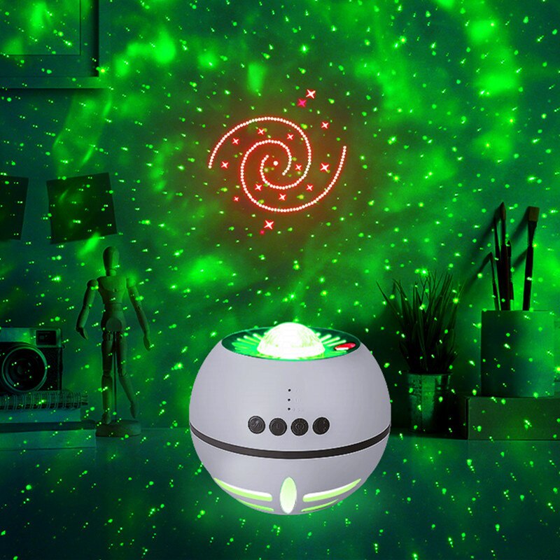 Nebula star light USB charging colorful dream led projection night light rotating star projector atmosphere light