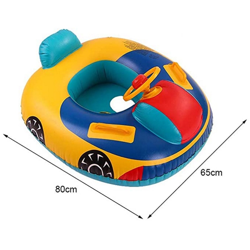 1Pc Kinderen Zomer Zwemmen Ring Opblaasbare Float Seat Peuter Water Zwembad Zwemmen Aid Toy Veiligheid Reddingsboei Voor Baby kids: Default Title