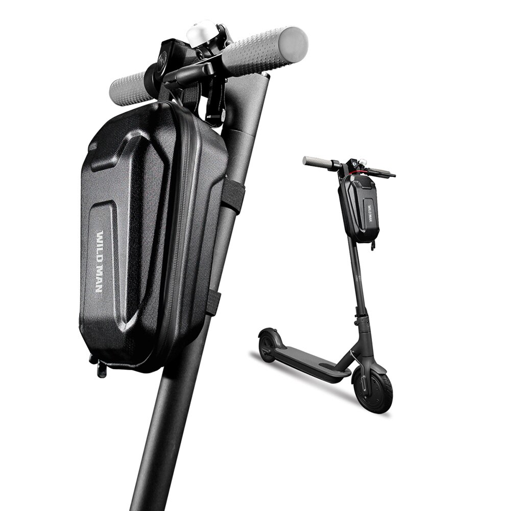 Bolsa frontal Universal para patinete eléctrico, bolsa colgante de almacenamiento frontal impermeable de 2/3L para accesorios de patinete Xiaomi M365: 02 / 2L