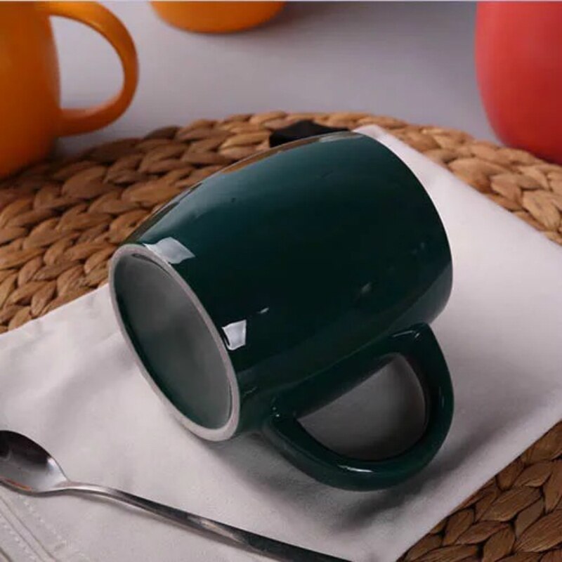 Keramik smuk farverig ølkrus kaffekop caneca tegneserie xicaras mavemælk drikkevarer morgenmad vandkop