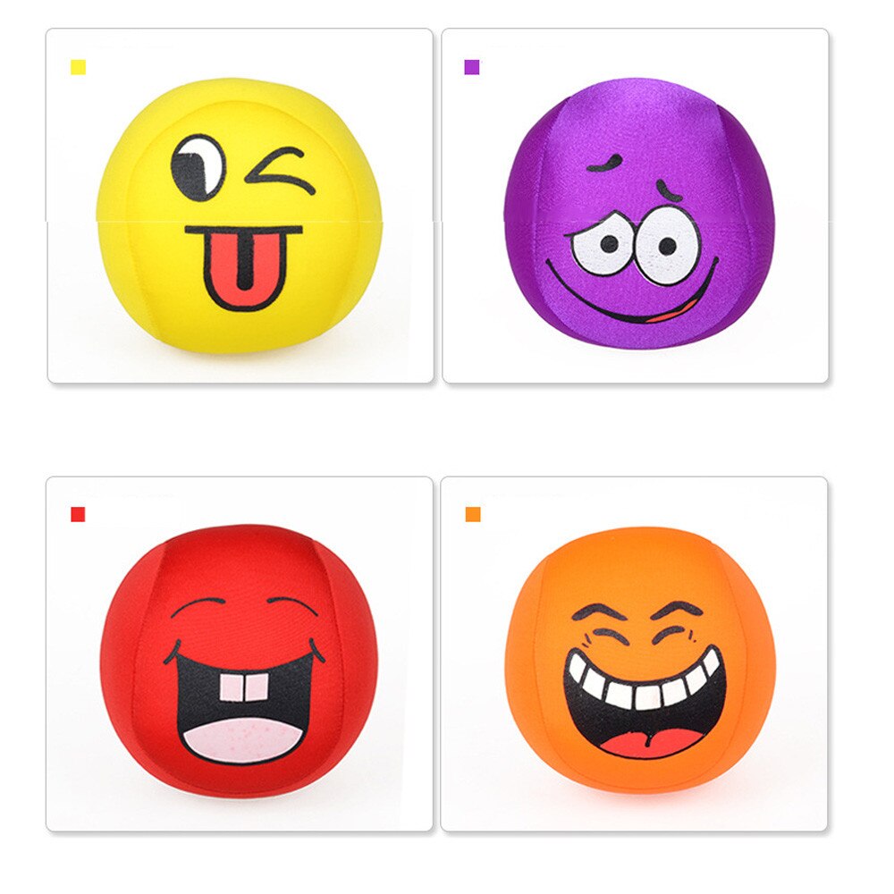 Smile All kinds Hand Grip Pressure Reliever Anti Stress Ball Toys Fitness Hand Finger Trainer Rehabilitation handball toy L1227