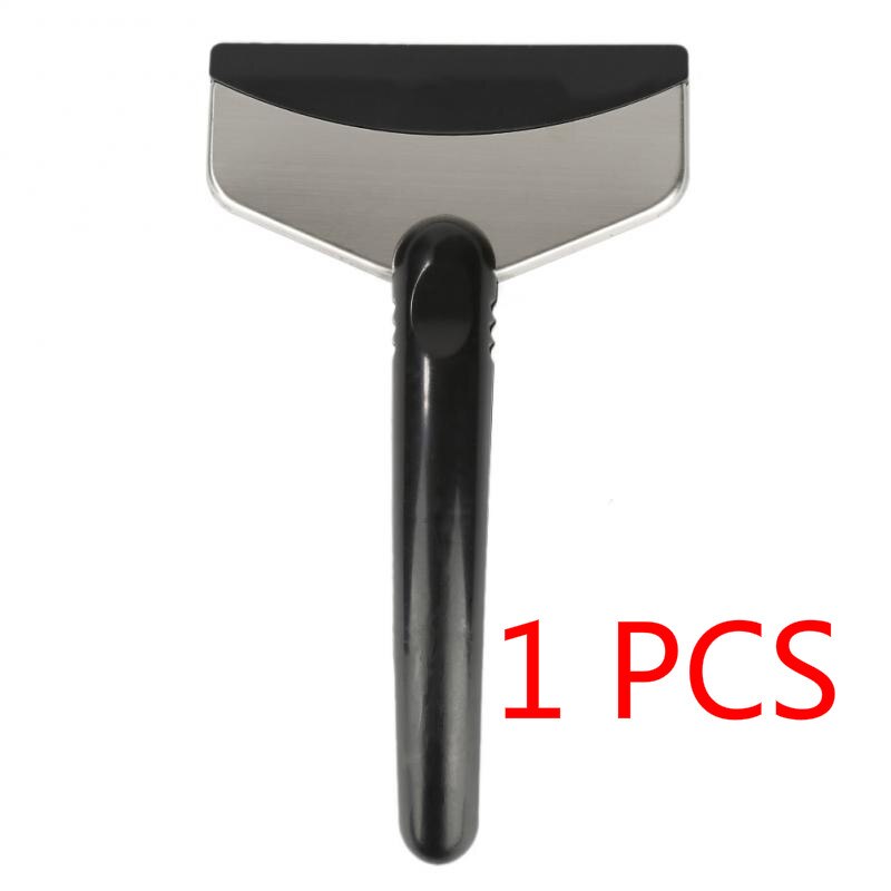 2-In-1 Auto Voertuig Sneeuw Ijskrabber Met Borstel Voor Voorruit Sneeuw Verwijderen Vorst Bezem Cleaner venster Auto Cleaning Tools: 1 PCS