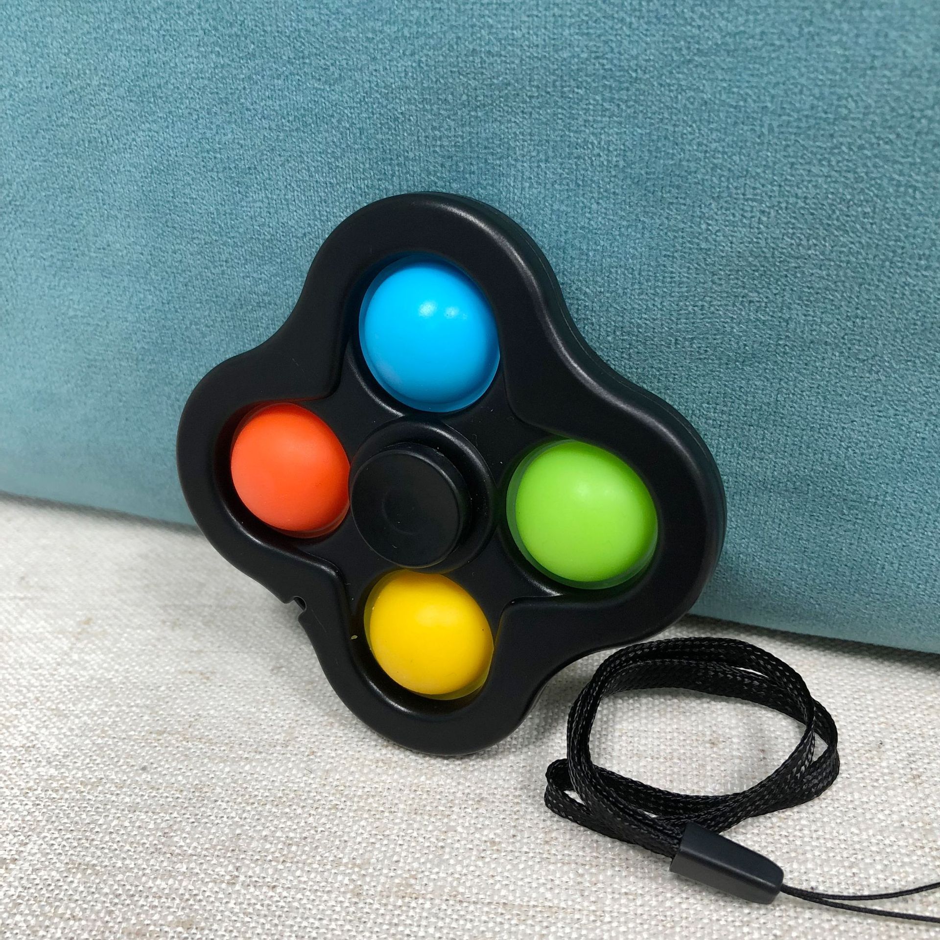Pop Fidget Spinner Simple Dimple Novelty Finger Spinner Toys Fidget Popit Flip Sensory Office Desk Toys Stress Release