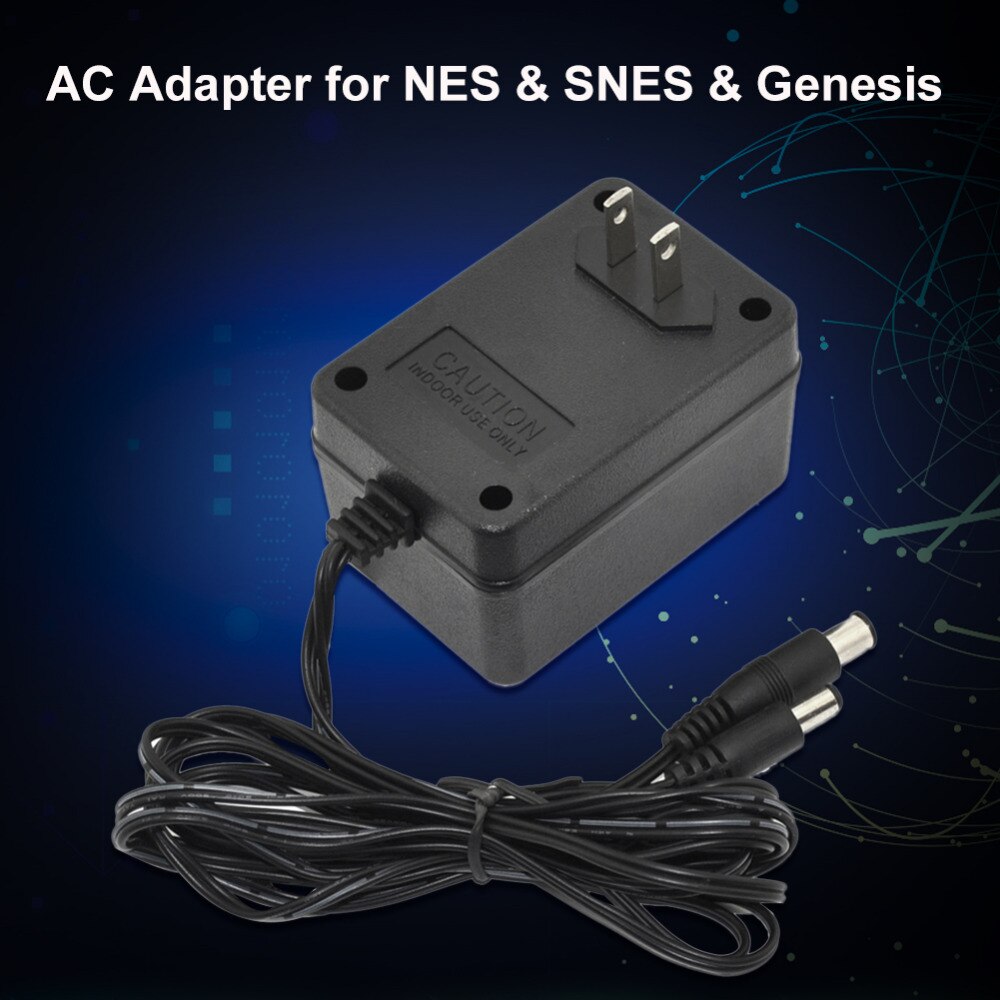 Voor Nes/Snes/Genesis Charger Anti-Lightning 4.5W Universele Game Console Batterij Charger Ac Adapter supply Cord Anti-Surge