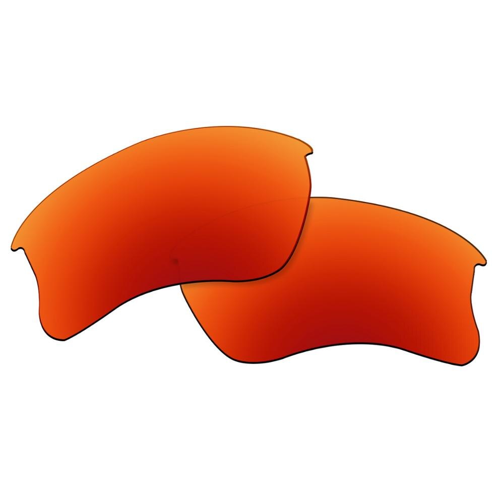 OOWLIT Polarisierte Ersatz Linsen von Feuer verrotten Spiegel für-Oakley Flak Jacke XLJ Sonnenbrille